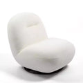 GDFStudio Cornelia Modern Swivel 29.92 H Velvet Armless L-shaped Chair