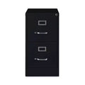 Alera Two-Drawer Economy Vertical File, Letter-Size File Drawers, Black, 15 x 22 x 28.37