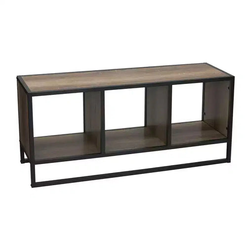 Household Essentials Jamestown TV Stand with Storage Compartments