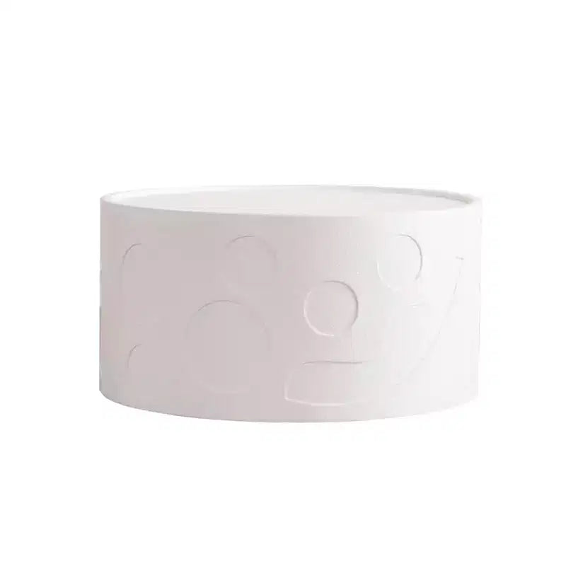 Mesa Auxiliar Redonda de Pedestal Marrón, para 1 Persona